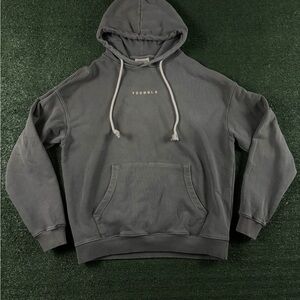 XL YoungLA Charcoal Hoodie